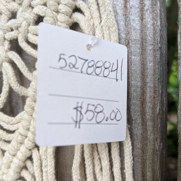 Anthropology macrame wall decor - Picture 3 of 4